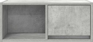 vidaXL Szafki RTV 2 szt. Beton Szary 60x31x25,5 cm Drewno klejone 7