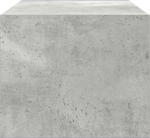 vidaXL Szafki RTV 2 szt. Beton Szary 60x31x25,5 cm Drewno klejone 8