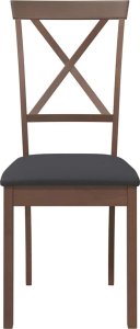 vidaXL Krzesła do jadalni z poduszkami 2 szt. lite drewno gumowe 5