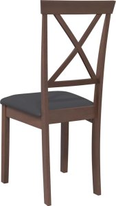 vidaXL Krzesła do jadalni z poduszkami 2 szt. lite drewno gumowe 7