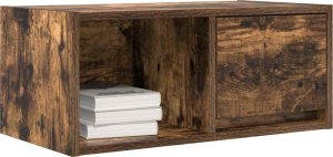 vidaXL Szafki RTV 2 szt. Dąb wędzony 60x31x25,5 cm Drewno klejone 4