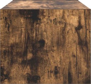 vidaXL Szafki RTV 2 szt. Dąb wędzony 60x31x25,5 cm Drewno klejone 8