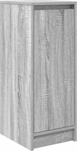 vidaXL Szafka na buty Szara Sonoma 29,5x34x76 cm Drewno klejone 2