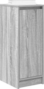 vidaXL Szafka na buty Szara Sonoma 29,5x34x76 cm Drewno klejone 4
