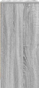 vidaXL Szafka na buty Szara Sonoma 29,5x34x76 cm Drewno klejone 7