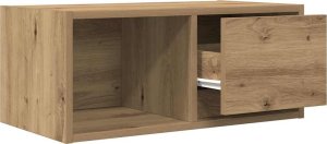 vidaXL Szafki RTV 2 szt. Dąb Artisan 60x31x25,5 cm Drewno klejone 5