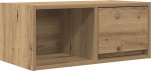 vidaXL Szafki RTV 2 szt. Dąb Artisan 60x31x25,5 cm Drewno klejone 6