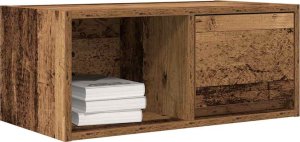 vidaXL Szafki RTV 2 szt. Stare drewno 60x31x25,5 cm Drewno klejone 4