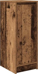 vidaXL Szafka na buty Stare drewno 29,5x34x76 cm Drewno klejone 2