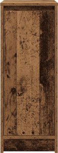 vidaXL Szafka na buty Stare drewno 29,5x34x76 cm Drewno klejone 6