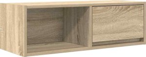 vidaXL Szafki RTV 2 szt. Dąb Sonoma 80x31x25,5 cm Drewno klejone 6