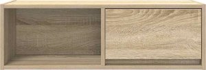 vidaXL Szafki RTV 2 szt. Dąb Sonoma 80x31x25,5 cm Drewno klejone 7