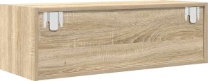 vidaXL Szafki RTV 2 szt. Dąb Sonoma 80x31x25,5 cm Drewno klejone 9