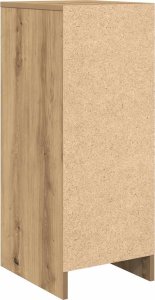 vidaXL Szafka na buty Artisan Oak 29,5x34x76 cm Drewno klejone 8