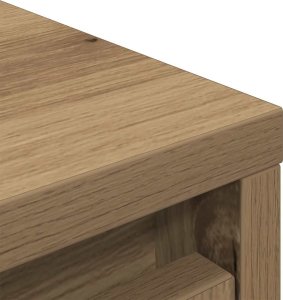 vidaXL Szafka na buty Artisan Oak 29,5x34x76 cm Drewno klejone 10