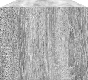 vidaXL Szafki RTV 2 szt. Szary Sonoma 80x31x25,5 cm Drewno klejone 8