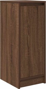 vidaXL Szafka na buty Brązowy Dąb 29,5x34x76 cm Drewno klejone 2