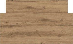 vidaXL Rama łóżka bez materaca Artisan Oak 90x200cm Drewno klejone 5