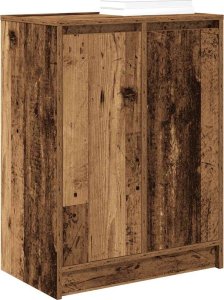 vidaXL Szafka na buty Stare drewno 57x34x76 cm Drewno klejone 4