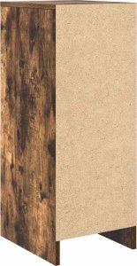 vidaXL Szafka na buty Dąb wędzony 29,5x34x76 cm Drewno klejone 8