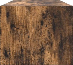 vidaXL Szafki RTV 2 szt. Dąb wędzony 80x31x25,5 cm Drewno klejone 8