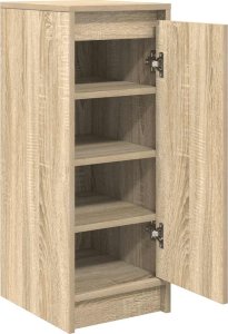 vidaXL Szafka na buty Sonoma Oak 29,5x34x76 cm Drewno klejone 5