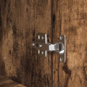 vidaXL Komoda z drewna klejonego dąb wędzony 50x35x180 cm 10