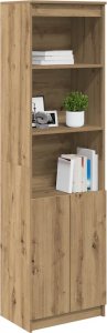 vidaXL Komoda Artisan Dąb 50x35x180 cm Drewno klejone 4