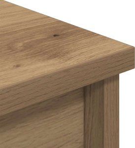 vidaXL Komoda Artisan Dąb 50x35x180 cm Drewno klejone 9