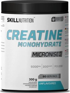 Skill Kreatyna 5000 mg, Mikronizowany monohydrat kreatyny - 300 g 1