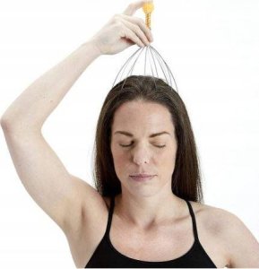 AJURWEDYJSKI MASAŻER DO MASAŻU SKÓRY GŁOWY DUŻY XL 4