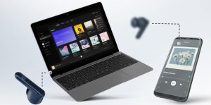 Słuchawki Noise Aura Buds TWS (Niebieskie) 6