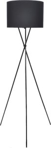 Lampa podłogowa na trójnogu, czarna, 139 cm 1