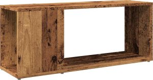 Szafka pod TV, stare drewno, 80x24x32 cm 1