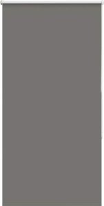 Roleta zaciemniająca szara 65x130 cm Szerokość tkaniny 60,7 cm 1