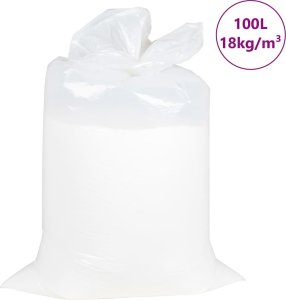 Wypełnienie worka sako, EPS 100 L, białe, 18 kg/m 1