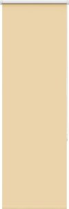 Roleta zaciemniająca beżowa 50x130 cm Szerokość tkaniny 45,7 cm 1