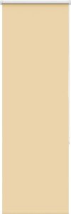 Roleta zaciemniająca beżowa 50x175 cm Szerokość tkaniny 45,7 cm 1