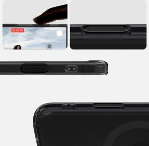 SPIGEN ULTRA HYBRID ”T” MAG MAGSAFE IPHONE 16 FROST BLACK 7