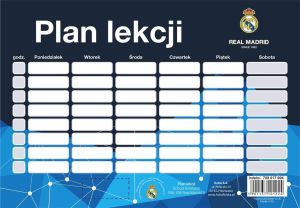 Astra Plan lekcji RM-108 Real Madrid 3 (25szt) (234781) 1
