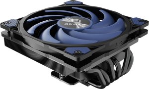 ALUCIA H6LS M2 CPU-Kühler - 120 mm, schwarz / blau 1