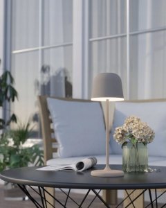 EGLO MANNERA UDENDØRS BORD GENOPL. TOUCH 200LM 1800MA SAND 5