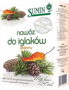 Sumin - nawóz jesienny do iglaków tui cisów 1 kg 1