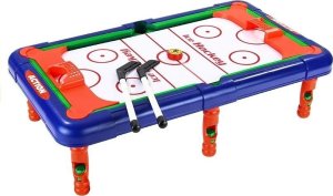 Stół do Gry Piłkarzyki 6 w 1 Bilard Hokej Soccer LEAN Toys 3