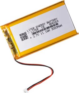 Akumulator Li-Poly 3000mah 3.7V JST 804169 1
