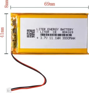 Liter Energy Battery Akumulator Rechargeable 3000mAh 1 szt. 2