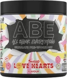 Applied Nutrition - Przedtreningówka, ABE - All Black Everything, Swizzels Love Hearts, Proszek 375g 1