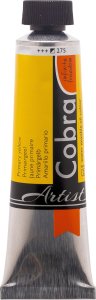 Cobra Artist Water-Mixable Oil Colour Tube Primary Yellow 275 1