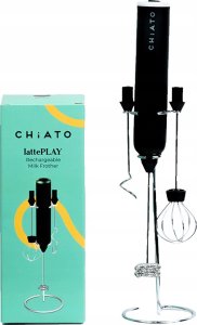 CHiATO LattePLAY Milk Frother - Black 2