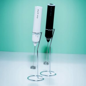 CHiATO LattePLAY Milk Frother - Black 6